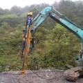 Hard Rock Tunnel Drilling Equipment from Excavator