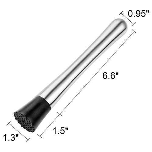 Bar Tool concasseur à cocktail en acier inoxydable