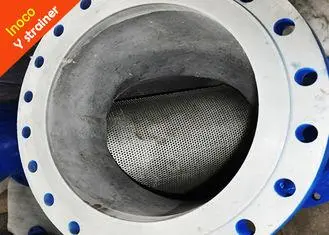 Y Type Petrochemical Filtration Pipeline Strainer Of Carbon