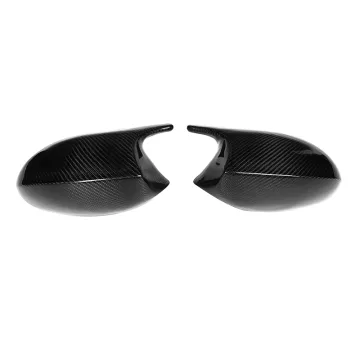 E90 Carbon Fiber Side Mirror Cover for BMW 3 Series 2 Door Coupe E90 E92 E93 2007-2009 - Replace Rear Mirror with D2D Shipping