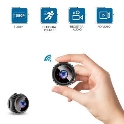 1080P Night Vision WiFi Webcam for Home Monitoring