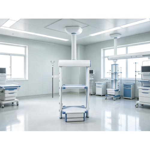 SC‑TZ700 Vertical Endoscopic Pendant Tower, Ceiling‑Mounted Operating Room Laparoscopic Tower, High‑Strength Aluminum Alloy Endo