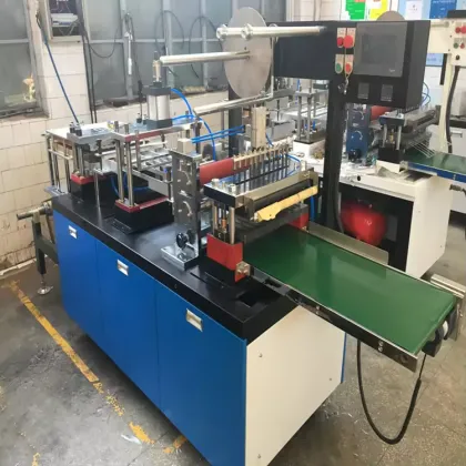 High-Speed Automatic Production of Disposable Plastic Cups with Heavy Factory Machinery Thermoforming Machines