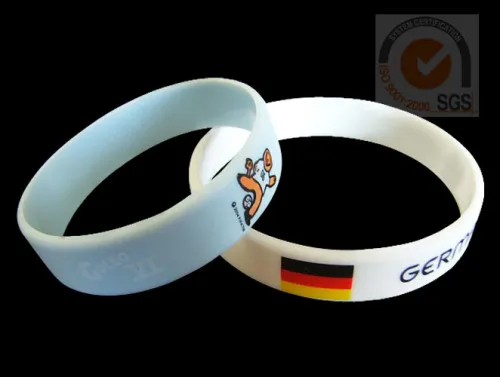 Colorful Papa Rubber Wrist Baller Brand 