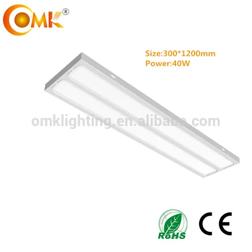 grille light 40w panel light 300*1200mm with PMMA