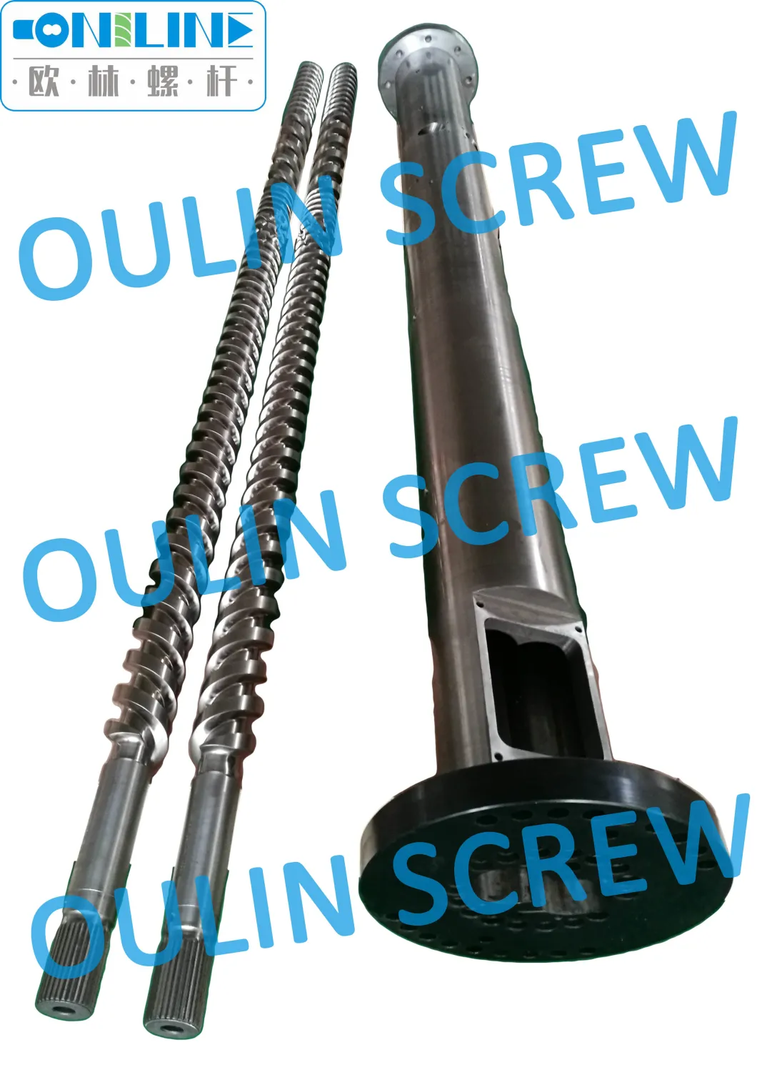 Counter-Rotating Twin Extrusion Screw Barrel for Spc Floor, Wall Board