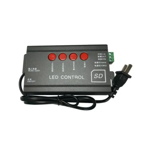 DMX TTL Controller for RGB LED Lighting Projects with SD Card
