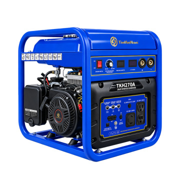 Generador de soldadura de gasolina de 5,6 kVA para lugares de trabajo