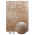 Polyester Silk Shaggy Carpet with Solid Color