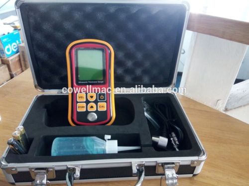 portable ultrasonic thickness gages for plastic steel materials