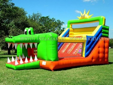 Inflatables Amusement Park, Inflatable Dog Water Slide (B4019)