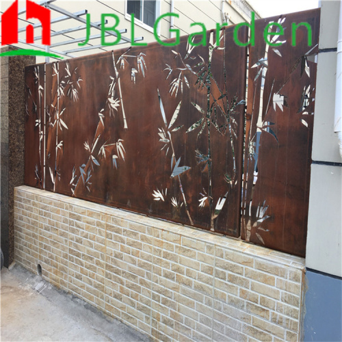 Corten Steel Nature Garden Panels