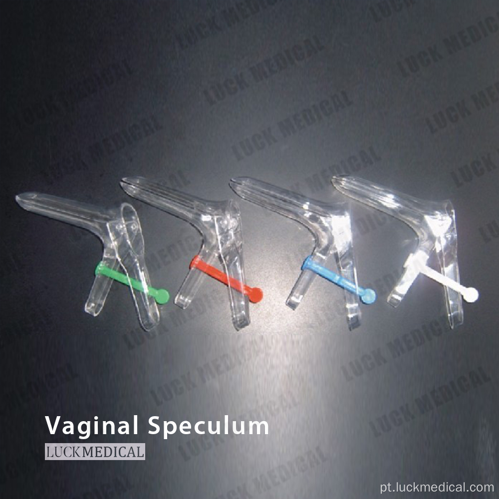 Especulum vaginal estéril descartável