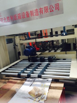 folding gluing/folder gluer/for corrugated cardboard