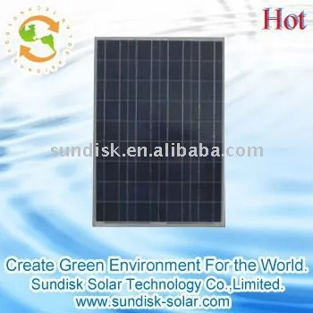 photovoltaic solar panels 100w poly