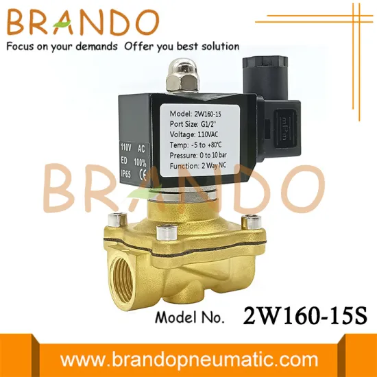 1/2'' 2W160-15 2 Way Normally Closed Solenoid Valve