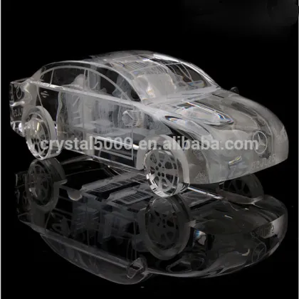 3D crystal car model