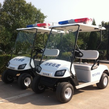 2 seater mini police electric golf carts