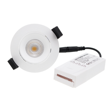 Wholesale Cheap COB Dimmable LED Downlights: Recessed Round 5W 8W