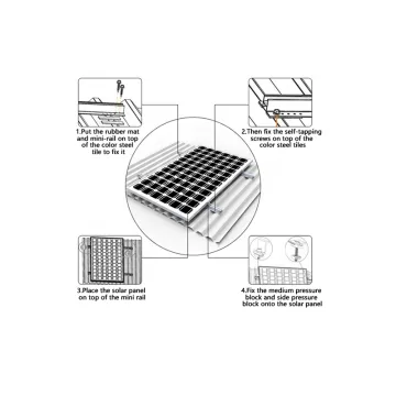 Aluminum Solar Bracket for Roof Mounting: Angled Roof Panel Brackets for Solar Installation