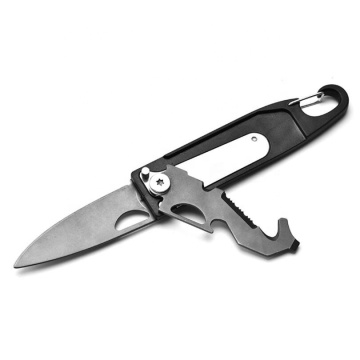 Portable Survival Camping Knife with Keychain