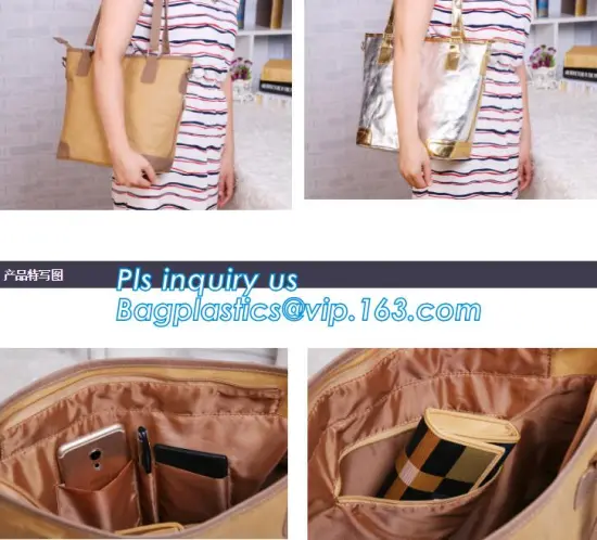 PU coated tyvek bag, TYVEK Shopping bag, Custom 105g Tyvek tote Bag for Lady, Durable washed paper bag tyvek tote shopping bag k