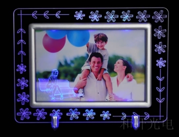 Acrylic photo frame magnet photo frame