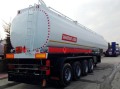 4 Axlar Farligt gods Tanker Trailer