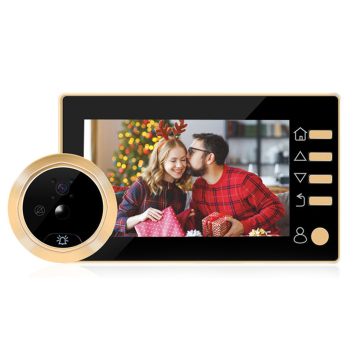 4.3 Inch LCD Door Camera with Night Vision and Motion Detection