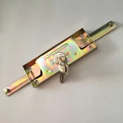 SL209 iron galvanized color door roller shutter lock