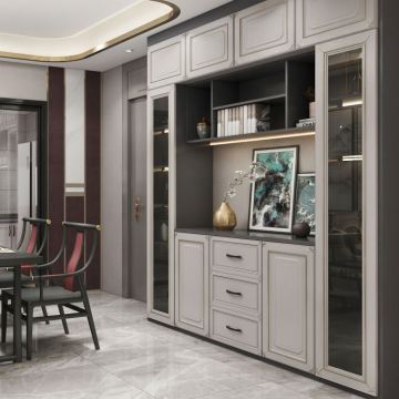 Lacquered Sideboards for Chinese Dining Rooms
