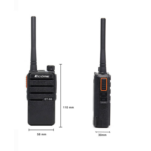 ECOME ET-66 Talkie a due vie Radio Walkie