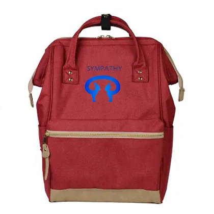 Custom double shoulder bag travel bag