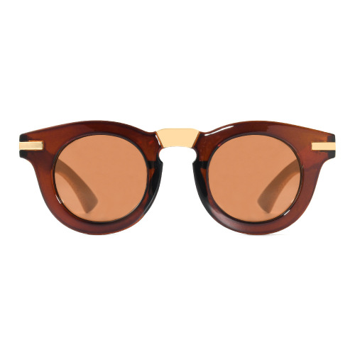 Round Wooden Sunglasses For Men