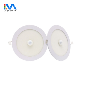 18w Ultrathin Infrared Sensor Round LED Panel Light