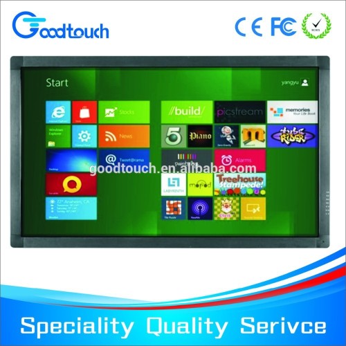 32inch to 84 inch pc touch screen game, touch screen smart tv