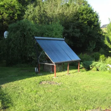 Customized DIY Heat Pipe Solar Collector