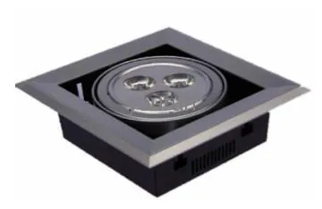 3W Alunimun Bean Gall Light with Elegant Design