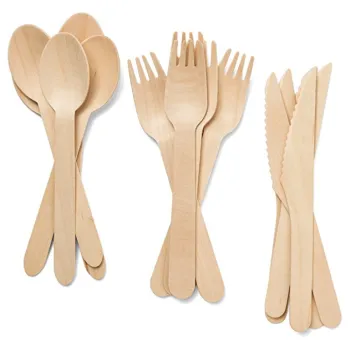 Disposable bulk wooden cutlery from China