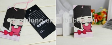 Lovely Gesign 600gsm Cardboard Paper Hangtag for Garment sumlung12