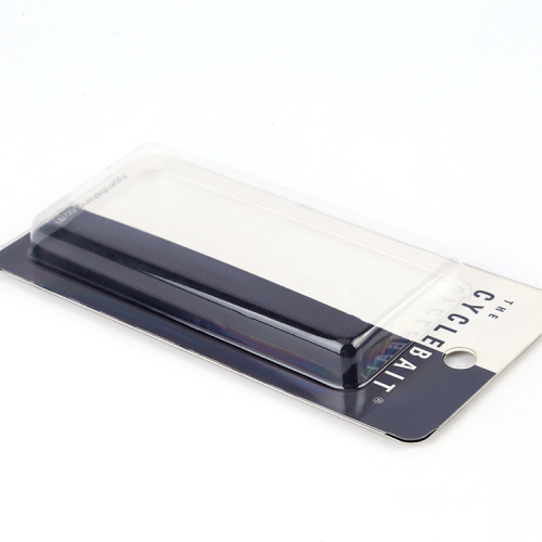 Customized clear cosmetic plastic slide card pacakging