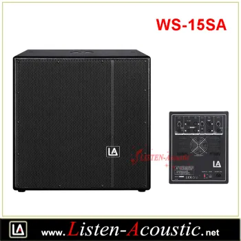 Subwoofer 15 inch Wood Speaker Cabinets WS-15SA