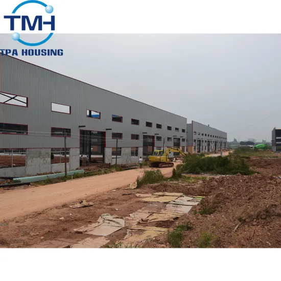 2020 4 Bays Carwash Workshop In Steel Structure