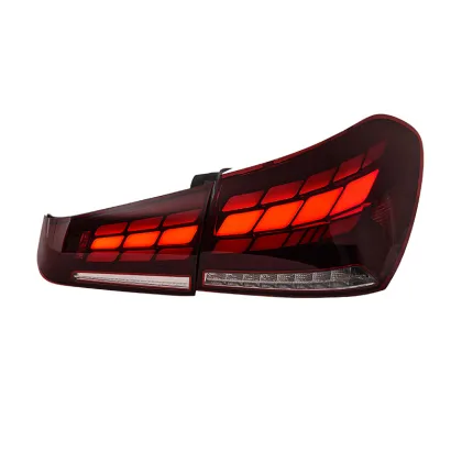 SJC Auto Car Taillight for Mercedes-Benz A-Class W177 2019-2022 LED Style Tail Lights Rear Lamp