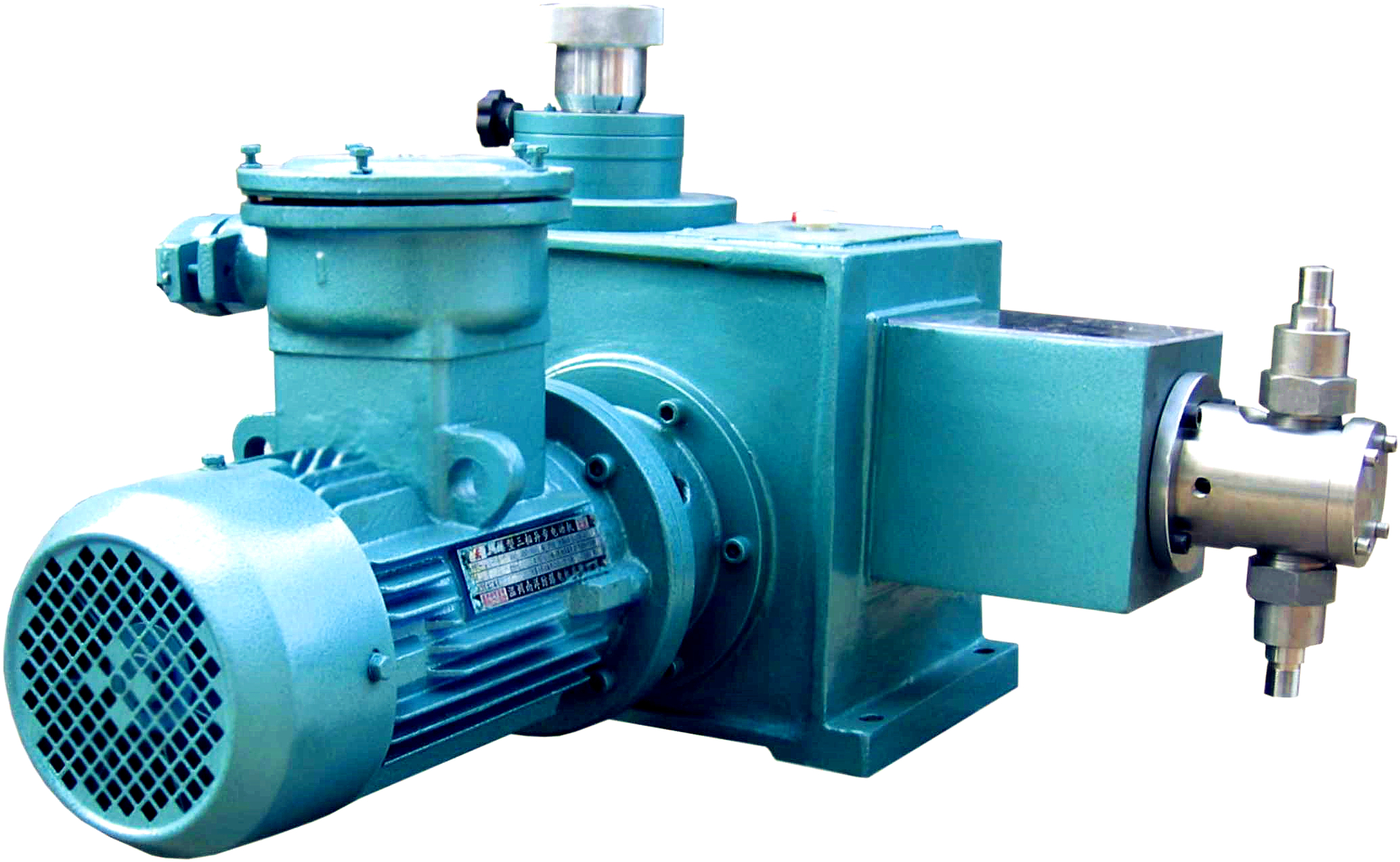 Plunger metering pump