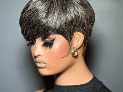 Short Loose Wave Bob Wig 10 inch 5x5 HD Closure Wig