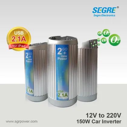 150W Car Power Inverter with Air Purifier Oxygen Bar