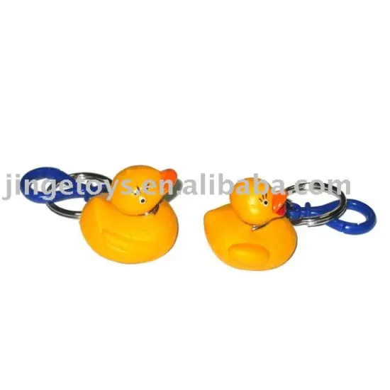 duck keychain novelty farm chain promotional keychain