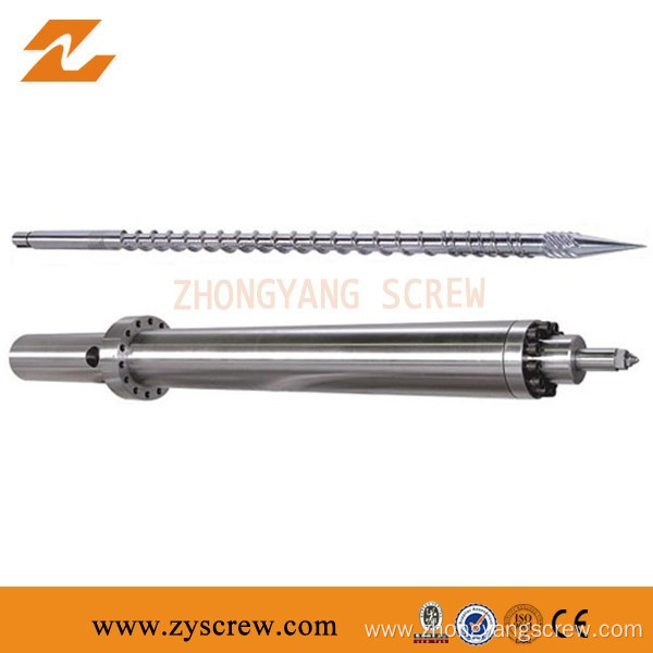 38CrMoAIA OEM Screw Barrel For Injection Molding Machine