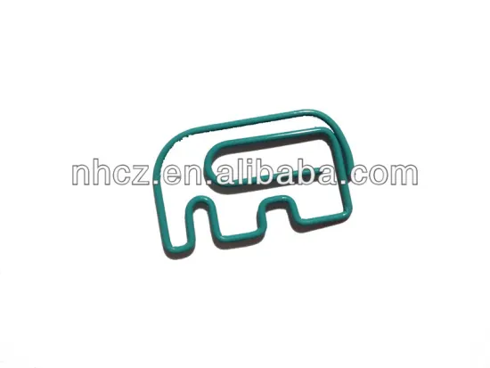 Circus Line Elephant Paper Clips